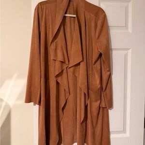 Elegant Brown Waterfall Cape for Women